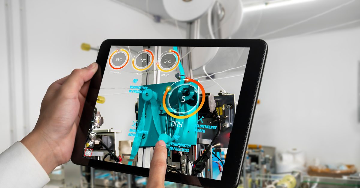 Smart manufacturing facility represented as a connected digital twin